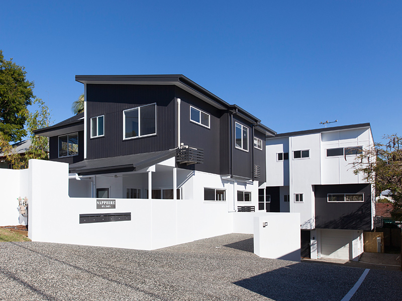 Completed multi-residential development