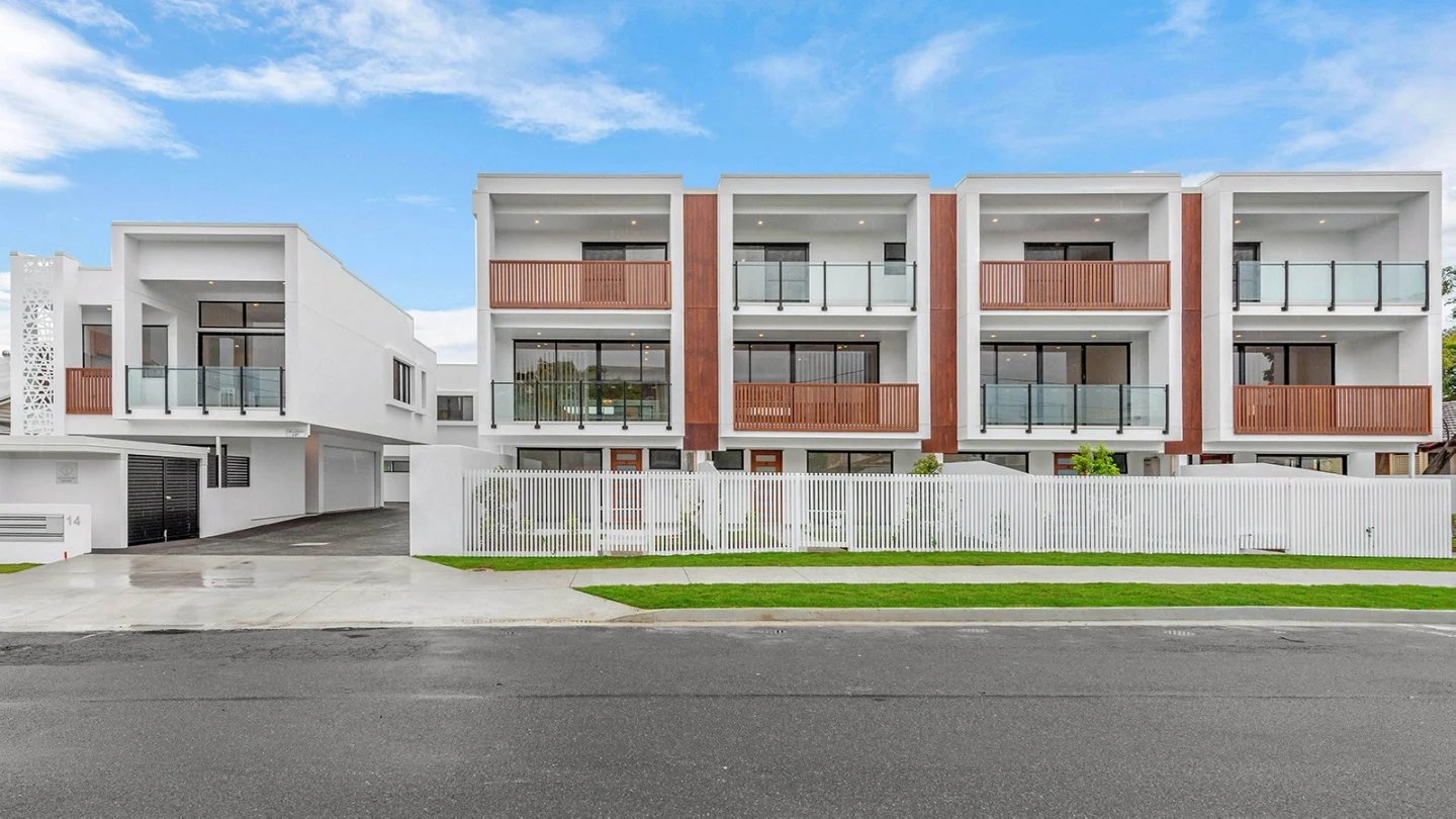 Diamond on Deviney townhouse development at 14–18 Deviney Street, Morningside