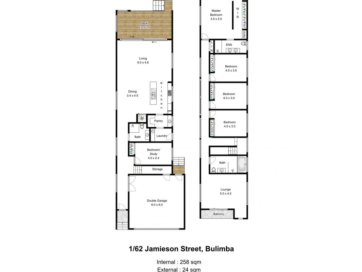 Bulimba Development 2 floorplan 1